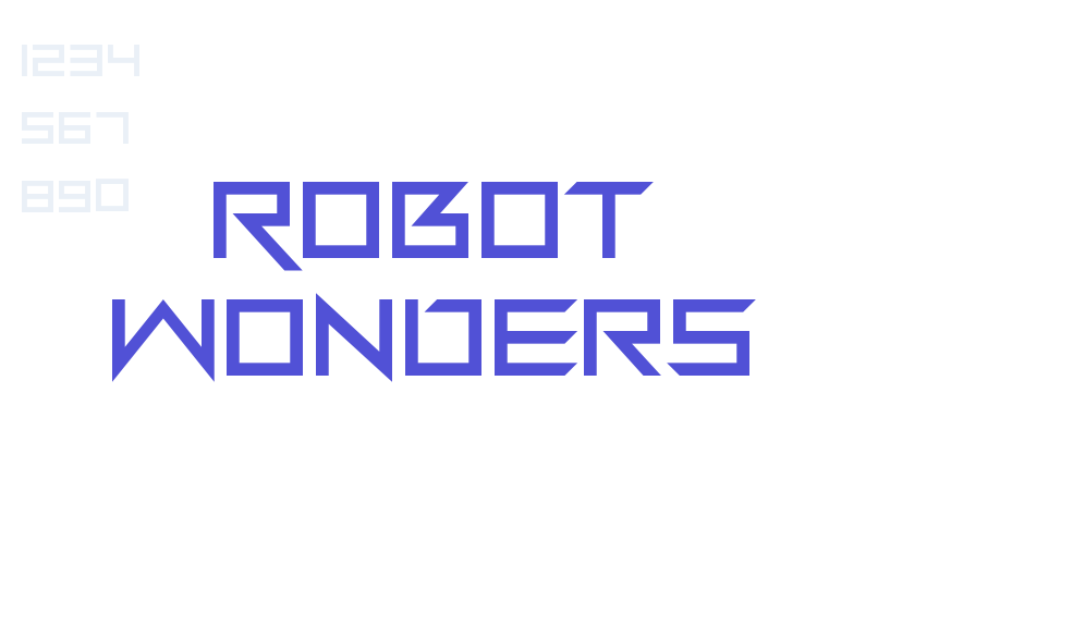 Robot Wonders-font-download