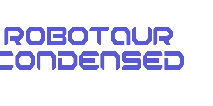 Robotaur Condensed Font Download