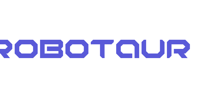 Robotaur Font Download