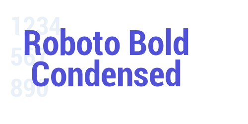 Roboto Bold Condensed-font-download