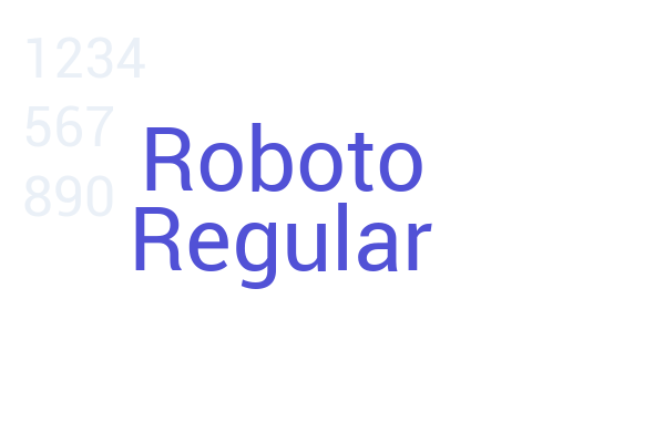 Roboto Regular Font Download