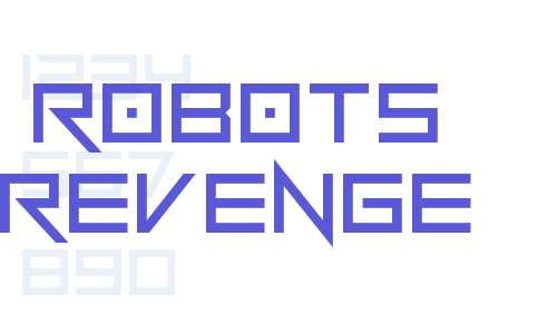 Robots Revenge Font