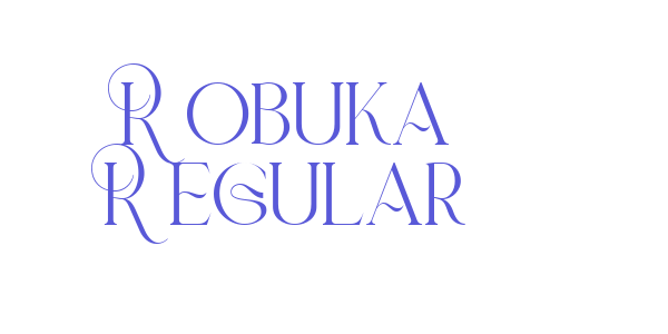 Robuka Regular font free