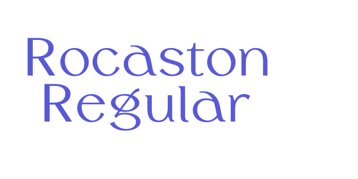 Rocaston Regular Font