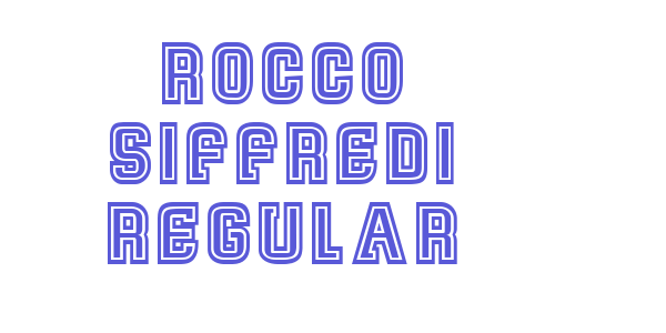 Rocco Siffredi Regular font free