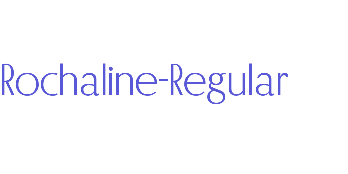 Rochaline-Regular Font