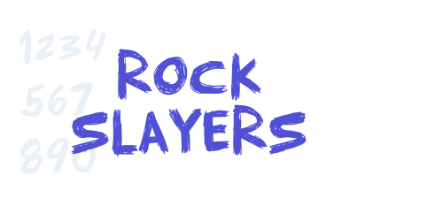 Rock Slayers-font-download