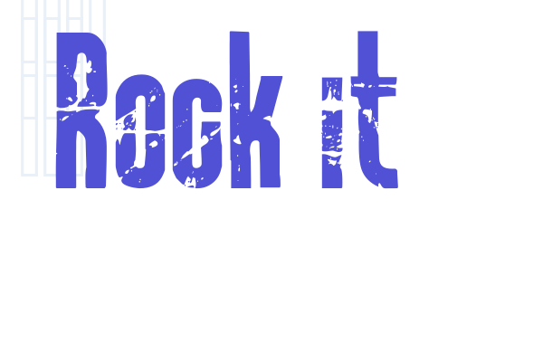 Rock it Font Download