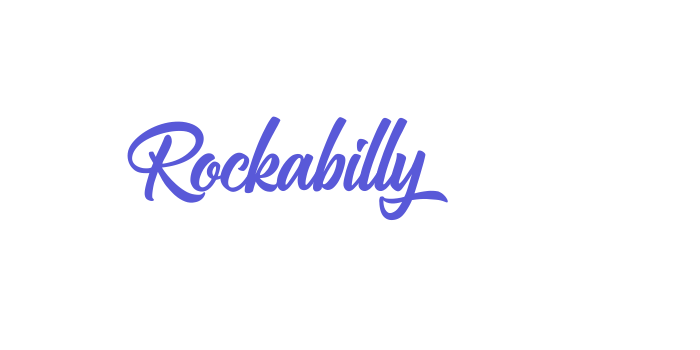 Rockabilly Font Download