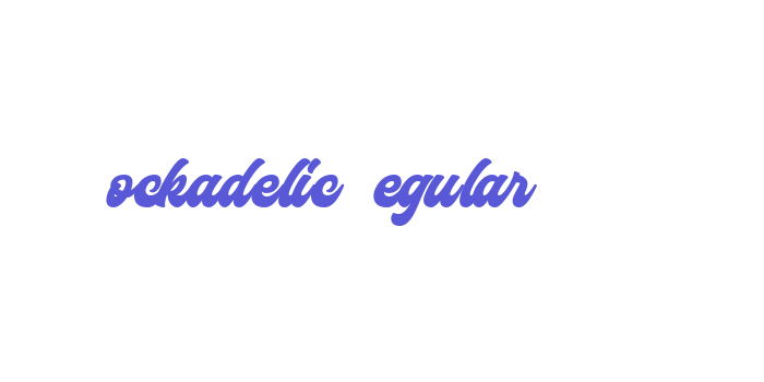 Rockadelic Regular Font Download