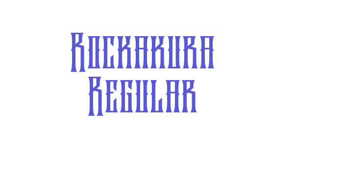 Rockakura Regular Font