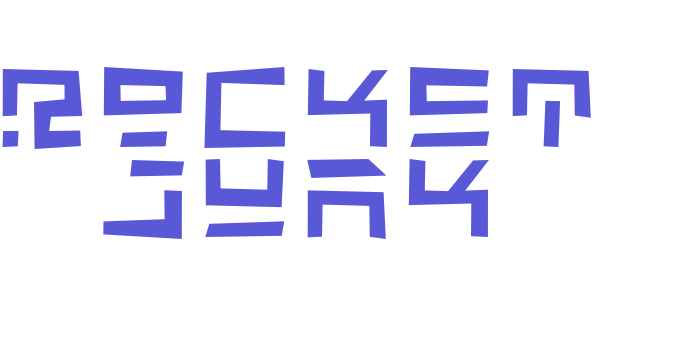 Rocket Junk Font