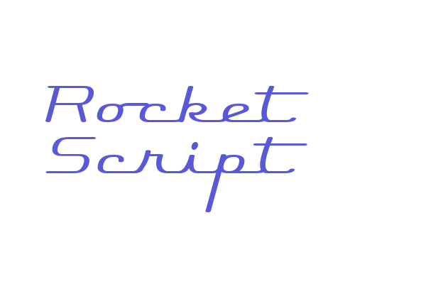 Rocket Script Font