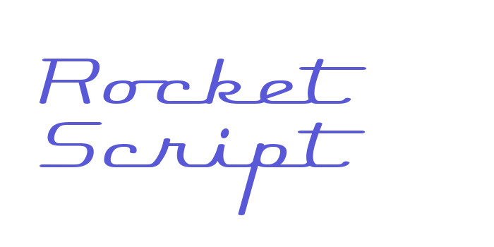 Rocket Script Font