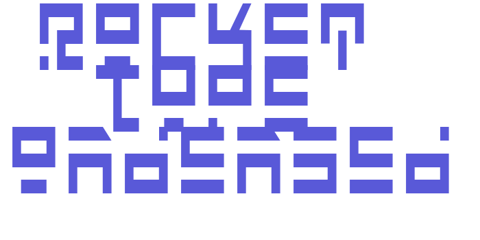 Rocket Type Condensed Font