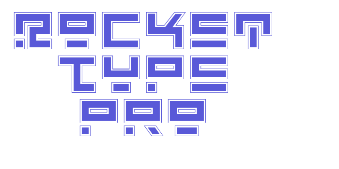 Rocket Type Pro Font