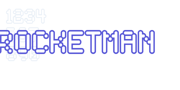 Rocketman font free