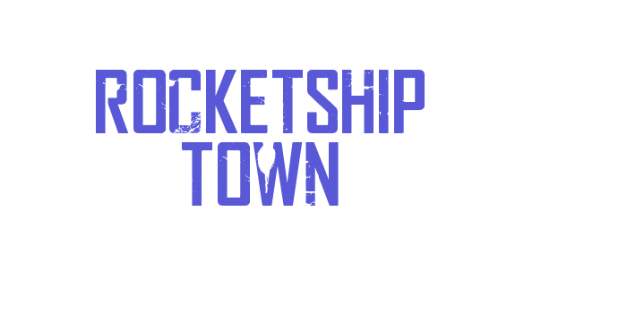 Rocketship Town Font Download