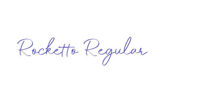 Rocketto Regular Font Download