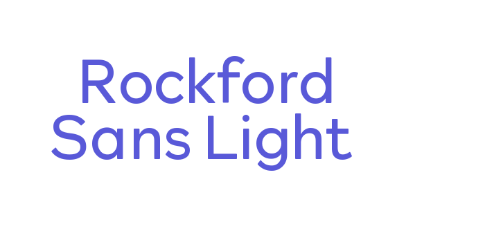 Rockford Sans Light Font Download