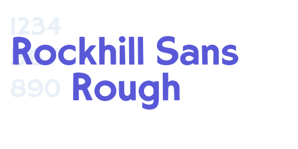 Rockhill Sans Rough font free