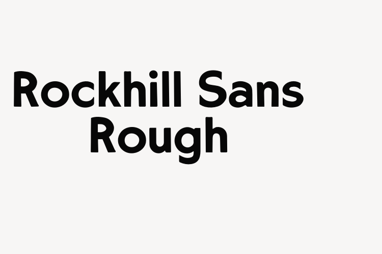 Rockhill Sans Rough font download