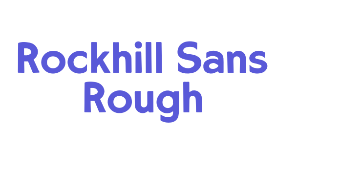 Rockhill Sans Rough Font Download