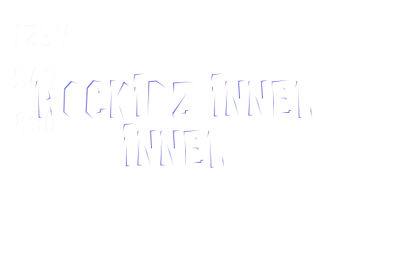 Rockidz Inner Inner Font Download