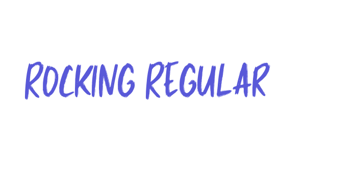 Rocking Regular Font Download