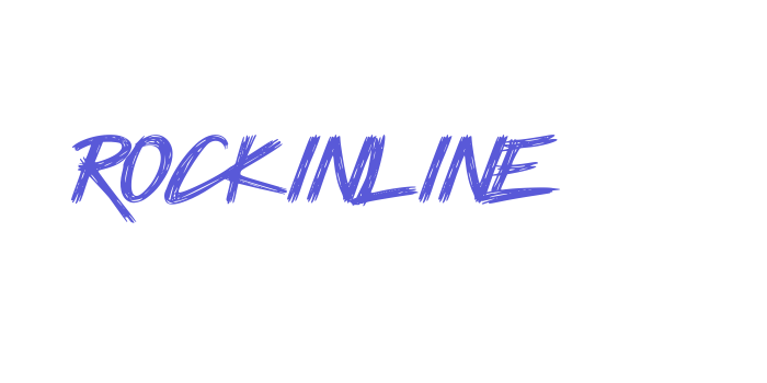 Rockinline Font