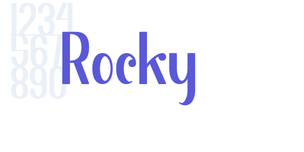 Rocky font free