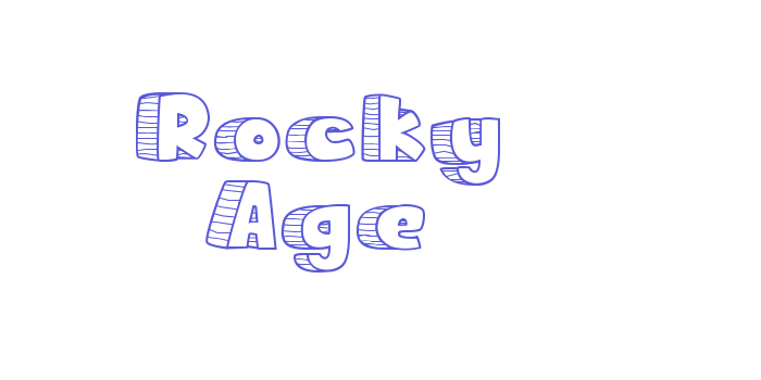 Rocky Age Font Download