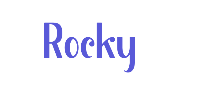 Rocky Font Download