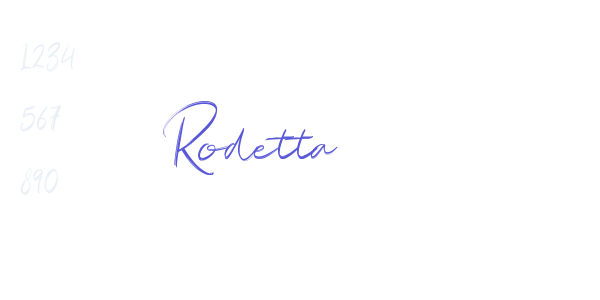 Rodetta font free