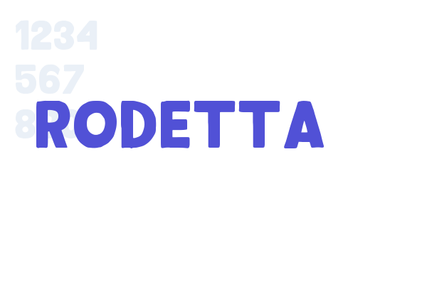 Rodetta Font Download