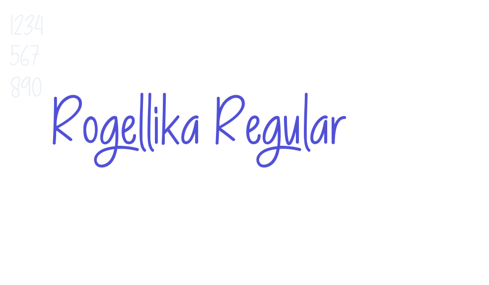 Rogellika Regular-font-download