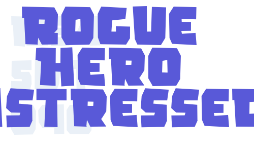 Rogue Hero Distressed Font Download