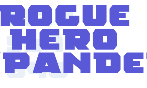 Rogue Hero Expanded Font Download