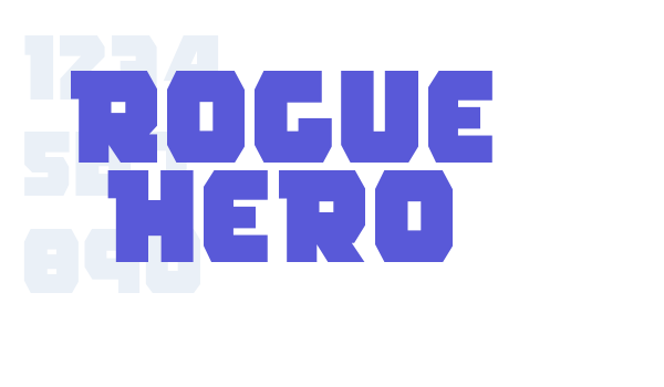 Rogue Hero Font