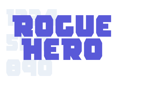 Rogue Hero Font Download