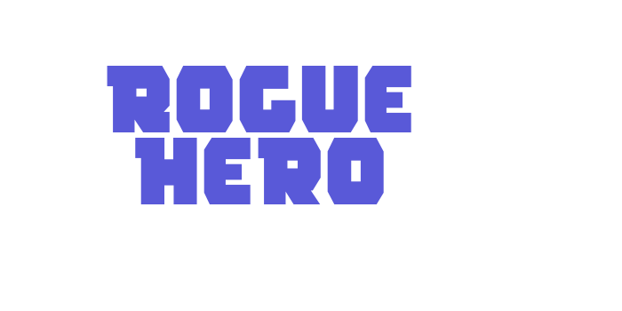 Rogue Hero Font Download