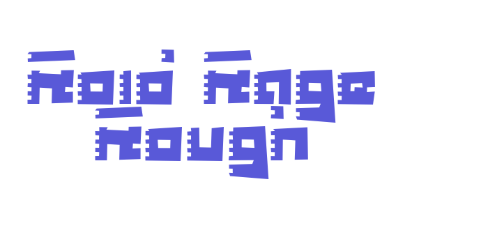 Roid Rage Rough Font Download