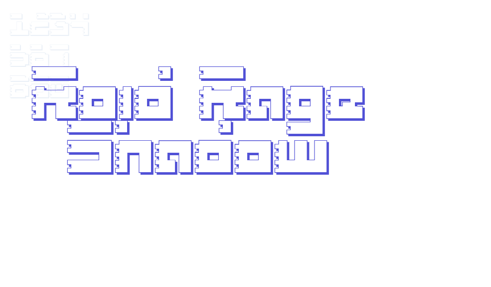 Roid Rage Shadow-font-download