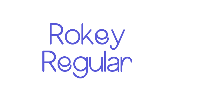 Rokey Regular Font