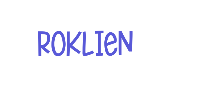 Roklien Font Download