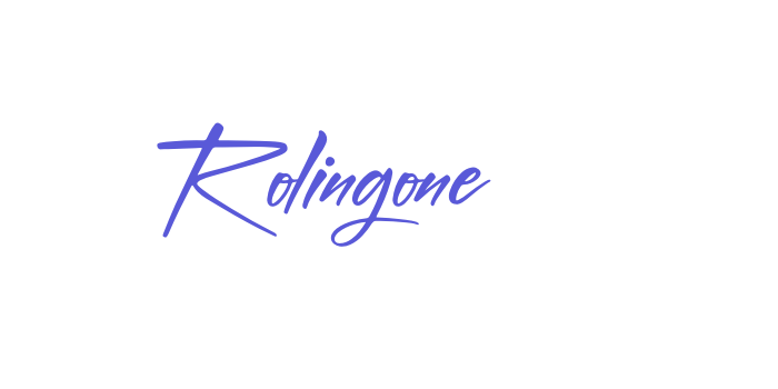 Rolingone Font