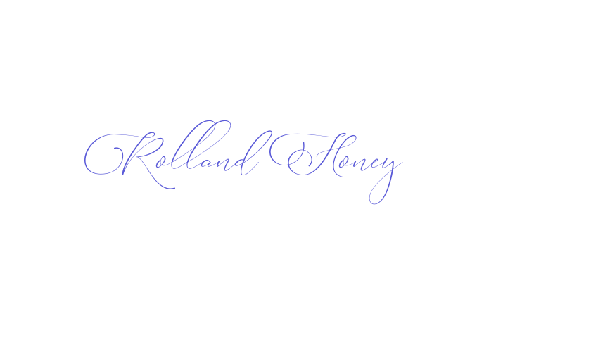 Rolland Honey Font Download