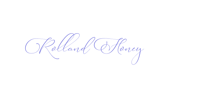 Rolland Honey Font Download