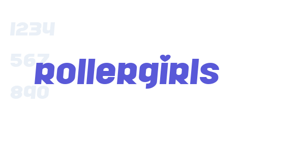 Rollergirls font free