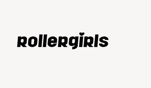 Rollergirls Font